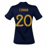 Frankreich Kingsley Coman #20 Heimtrikot Frauen WM 2022 Kurzarm